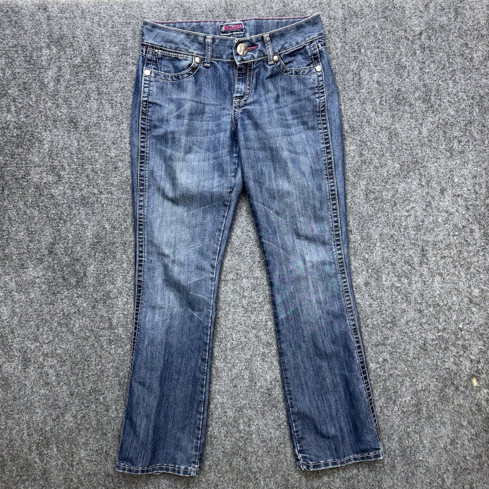 Wrangler 09MWZBF bootcut  jeans Women's size 5/6 30x32 cowboy western distressed